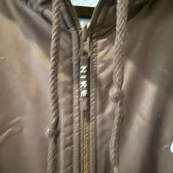 Nike Men's Navy Windbreaker Fleece 2 In 1 Reversible Jacket - Picture 4 of 9